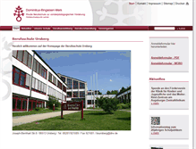 Tablet Screenshot of berufsschule-ursberg.de